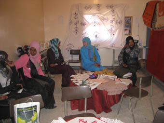 Imagen de archivo de un proyecto 0,7 de mujeres en Marruecos.